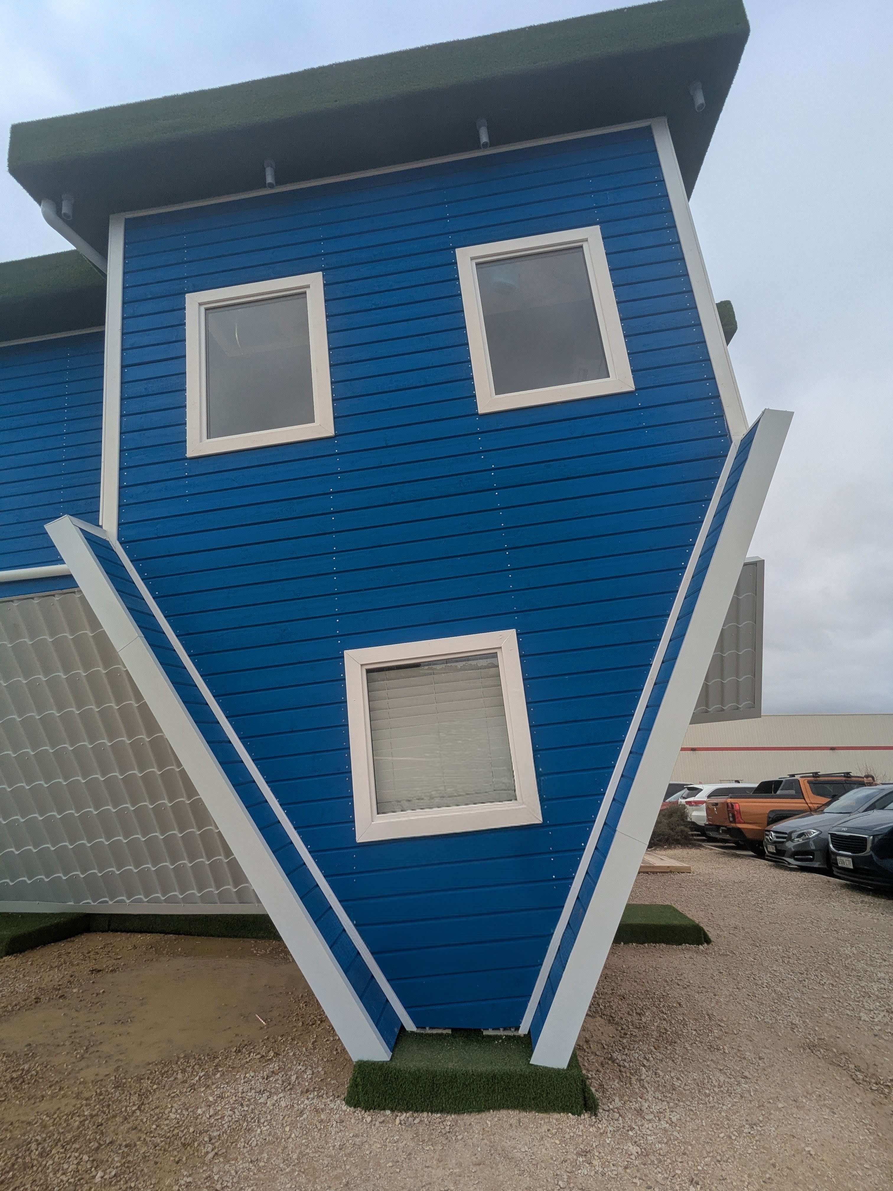 Upside down house