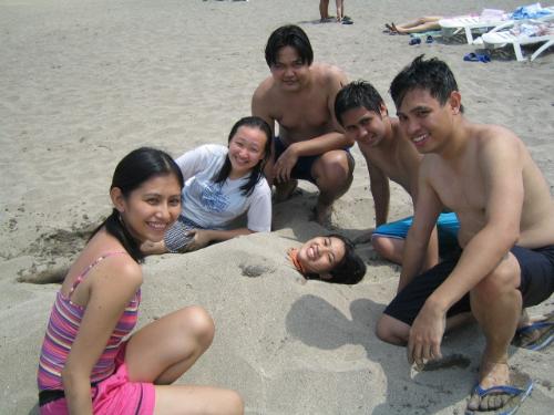 montemar, bataan  - company outing:)
