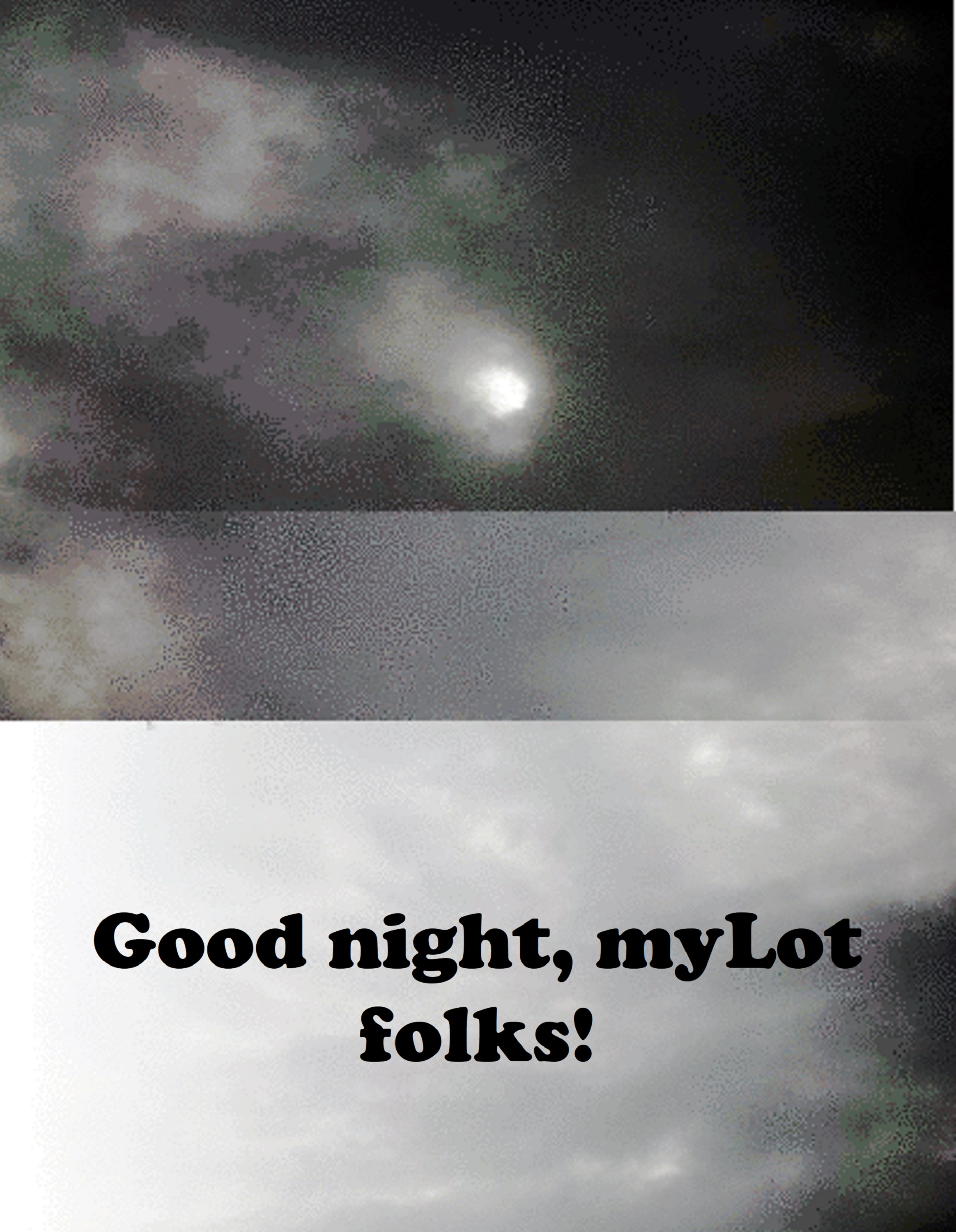 Photo taken by me w/Blended and Equalized effects on LunaPic.com