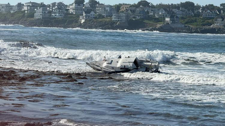 Boater rescued by firefighters in York Maine