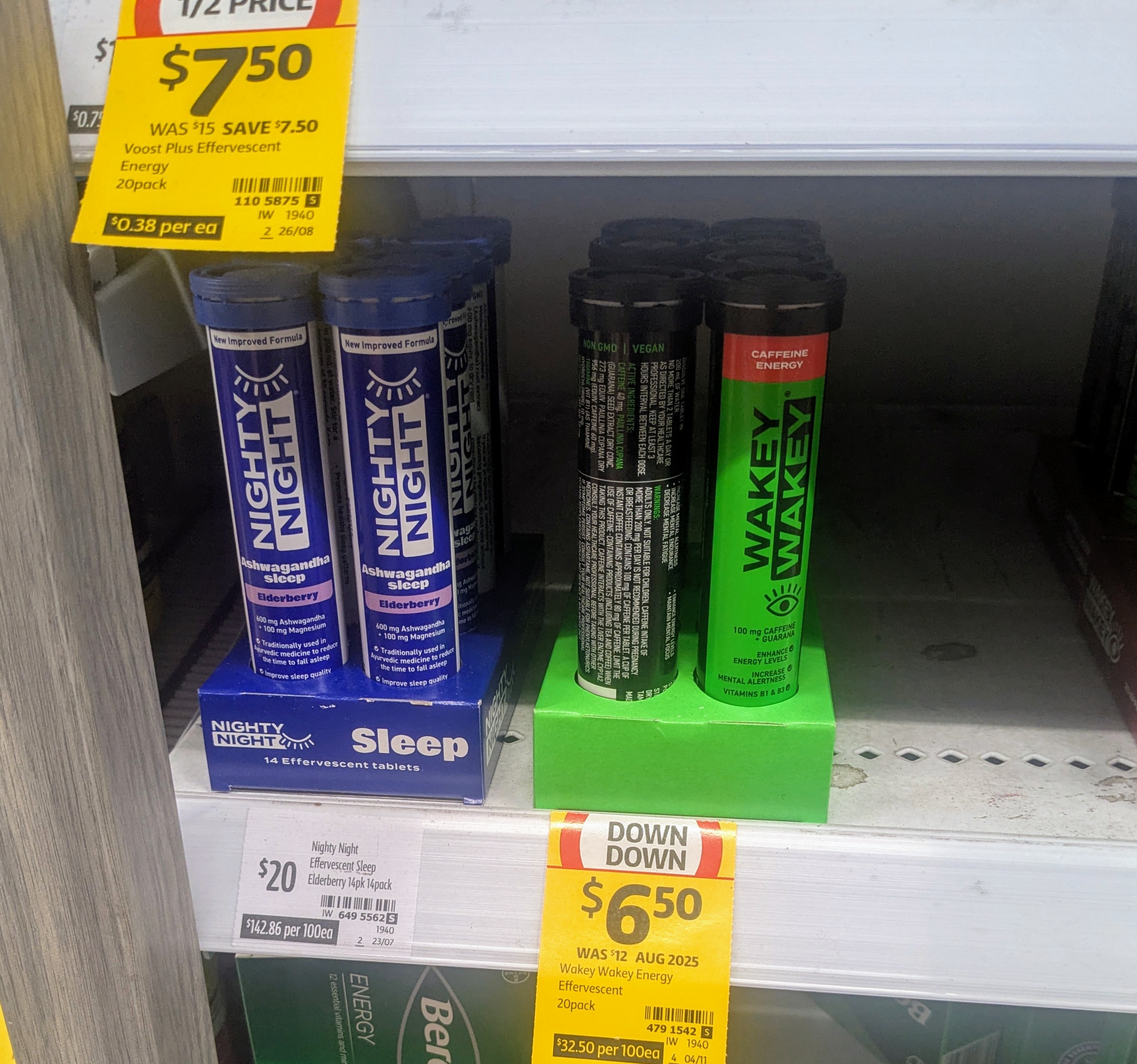 Supermarket meds