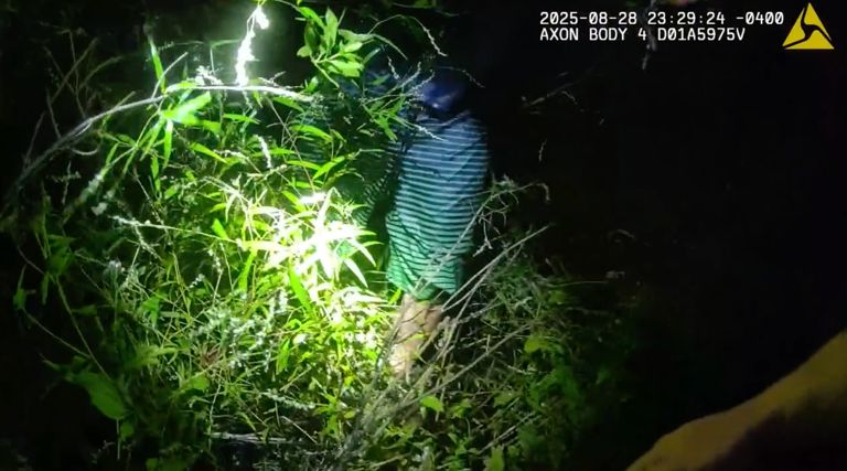 Flagler County Sheriff&#039;s Office rescue a man lost in a marsh.