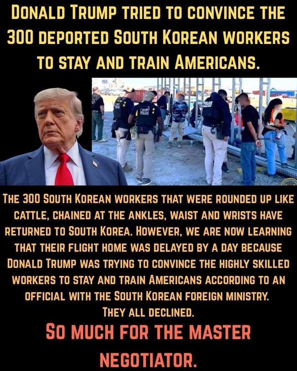 Why would anyone want to work in America now?
