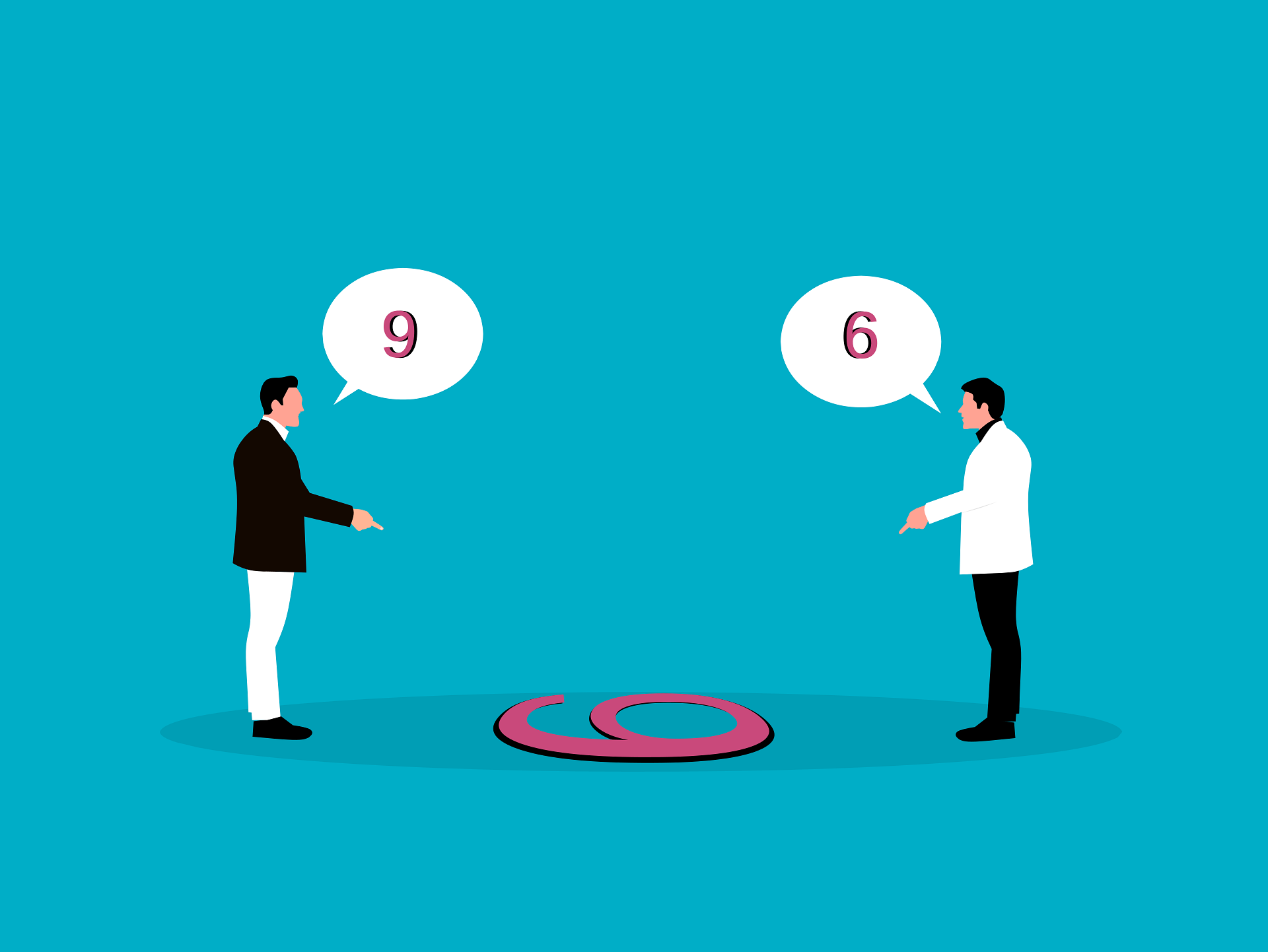 Arguing is often just about seeing the same thing differently