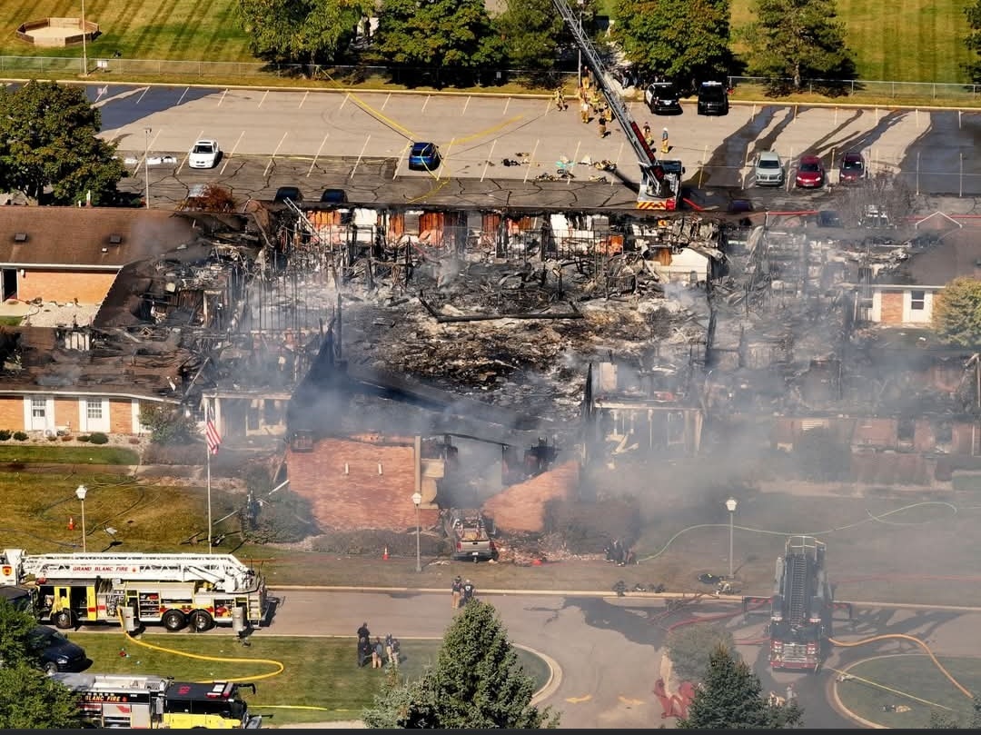 LDS Burning church