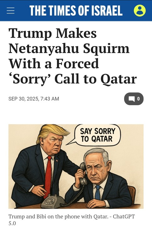 Qatar, Trump, USA, Israel