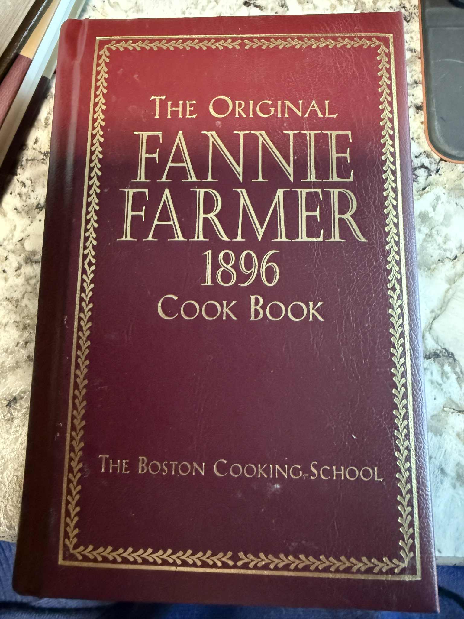 Cookbook Just Bought