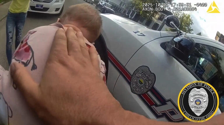 Chillicothe Police Officer Campbell saving the life of an infant last month Chillicothe Police Officer Campbell saving the life of an infant last month