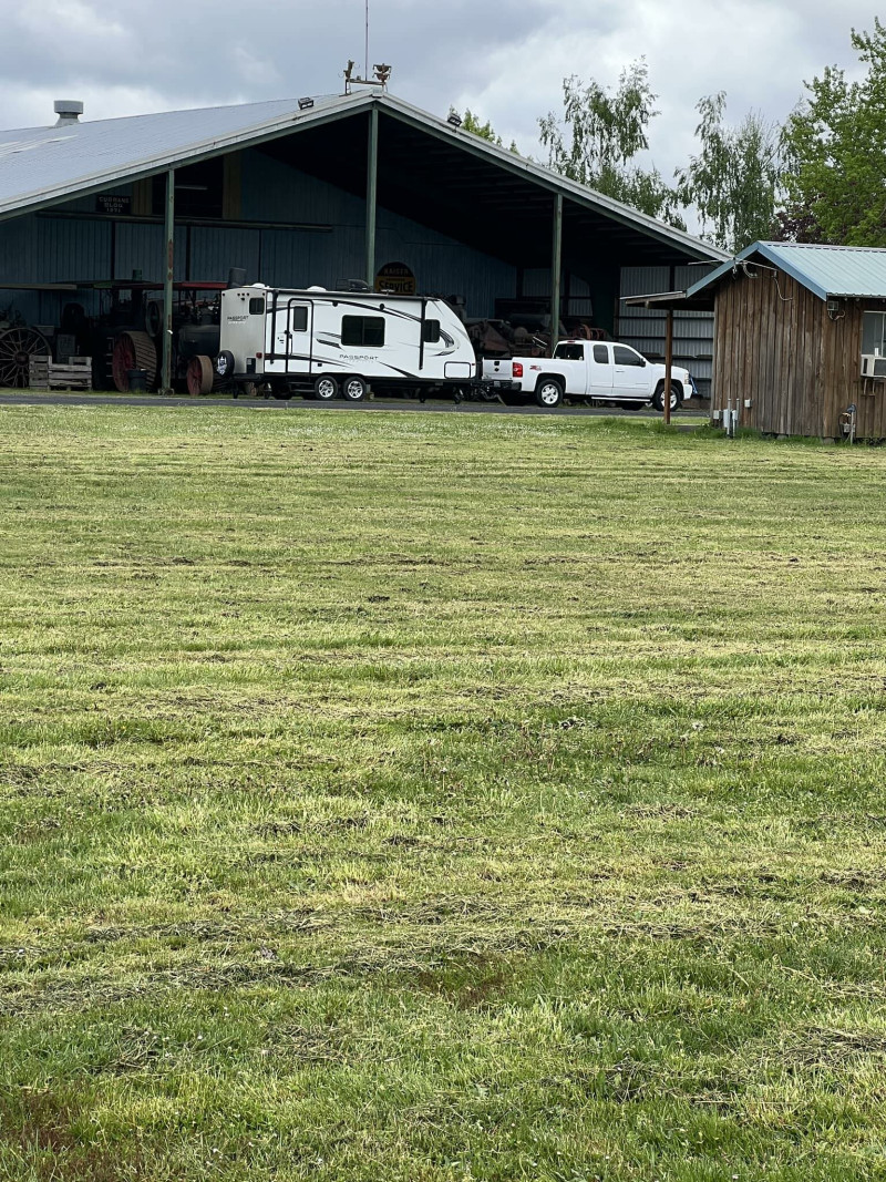 My truck and trailer at the Museum My truck and trailer at the Museum
