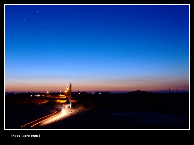 goning home - again Sulina (this time at night) ;)