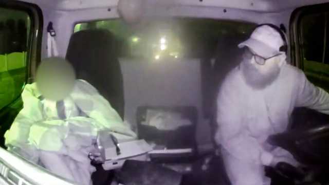 Trucker Ed Coleman saves a child who was wandering on a median in Nebraska