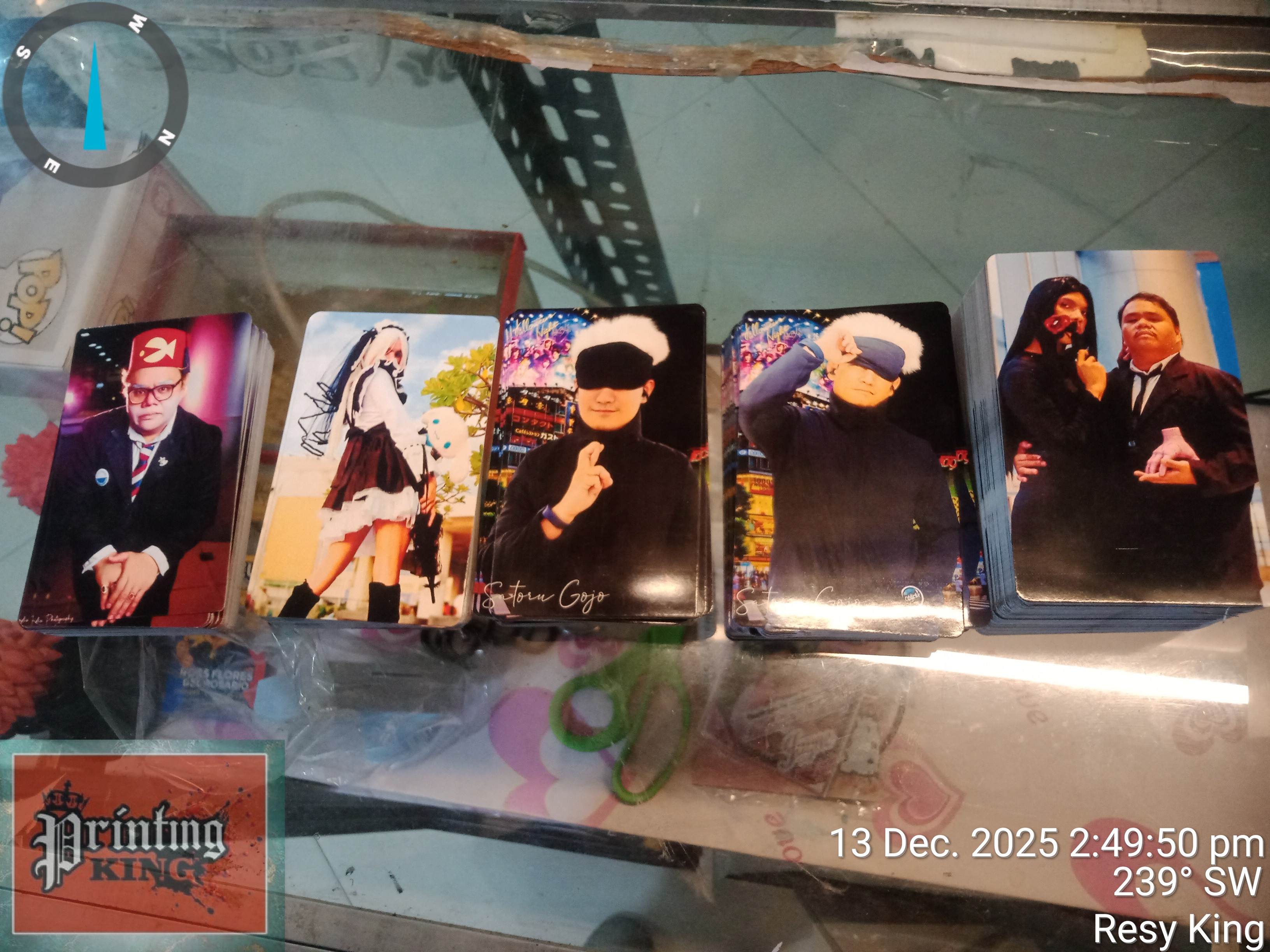 These are the first sets of coscards that my friend ask me to do.