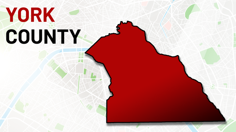 York County Pennsylvania map