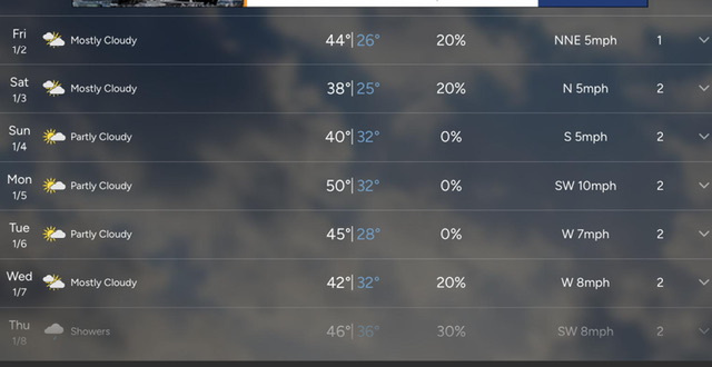 WAVE3 weather app screen shot