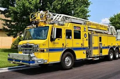 Firetruck in Lee's Summitt Missouri