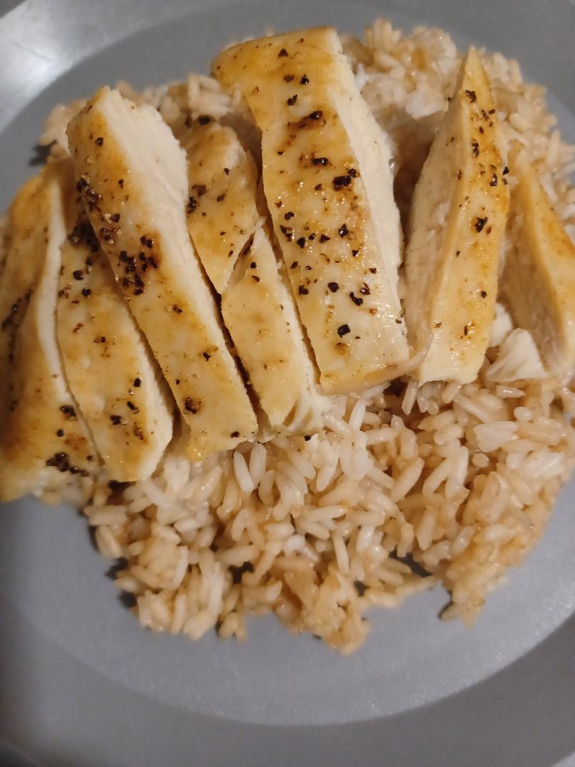 photo I took of my dinner