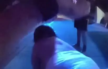 A police officer in Orange California saves a small girl who was choking