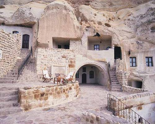 Home in Caves - here is the picture of a home that is built in the Cave. in Pakistan