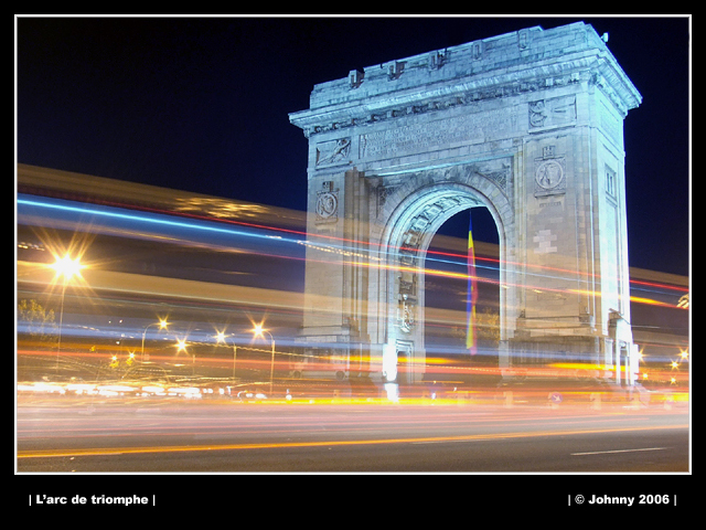 L'arc de triomphe - Bucharest - 'tryumph arch'