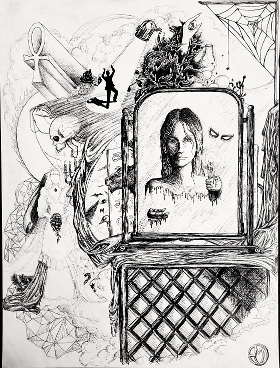 my creepy picture for the art show my creepy picture for the art show