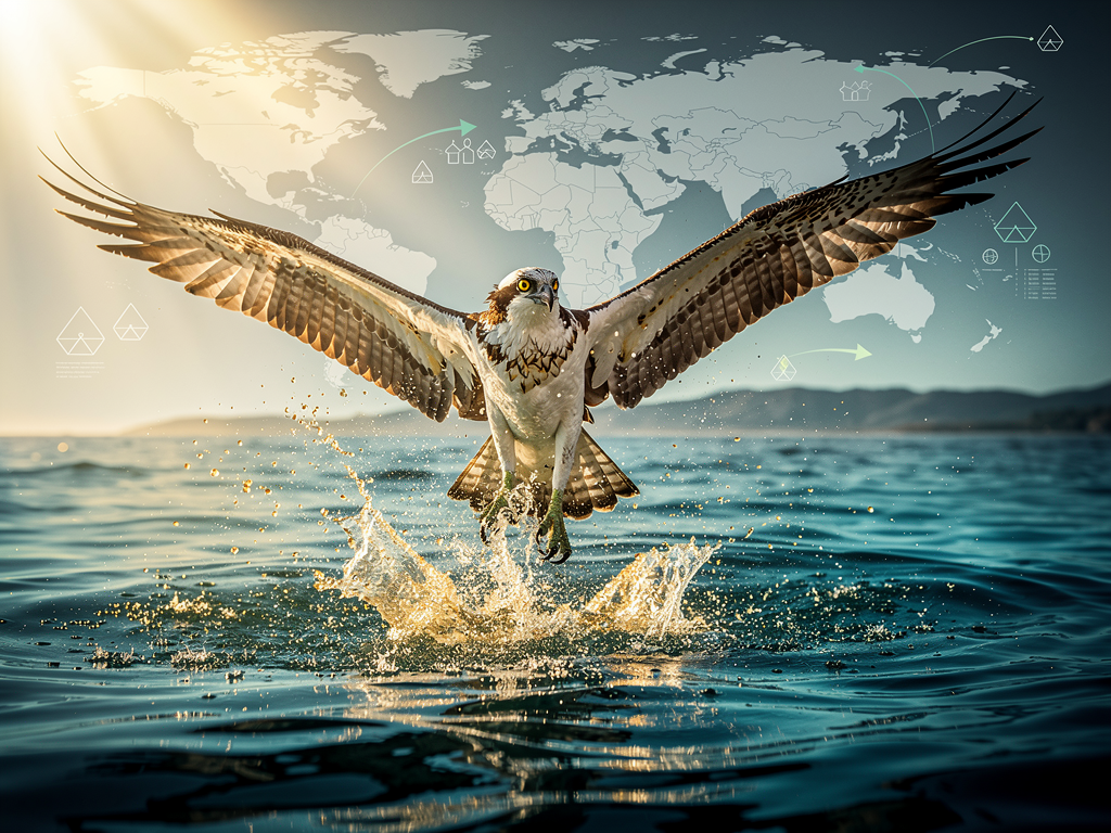 Hidden Fascinating Statistics and Geographic Discovery of the Wet Osprey