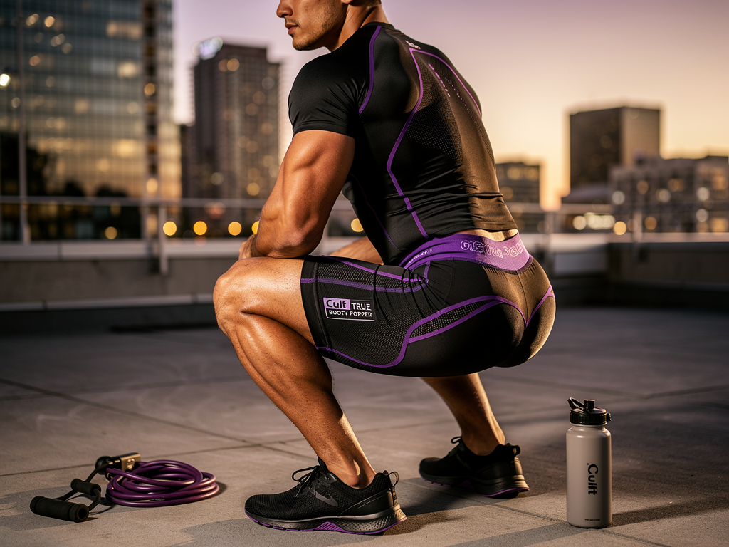 Cult True Booty Popper Short for Men: The Urban Glutes Health Revolution