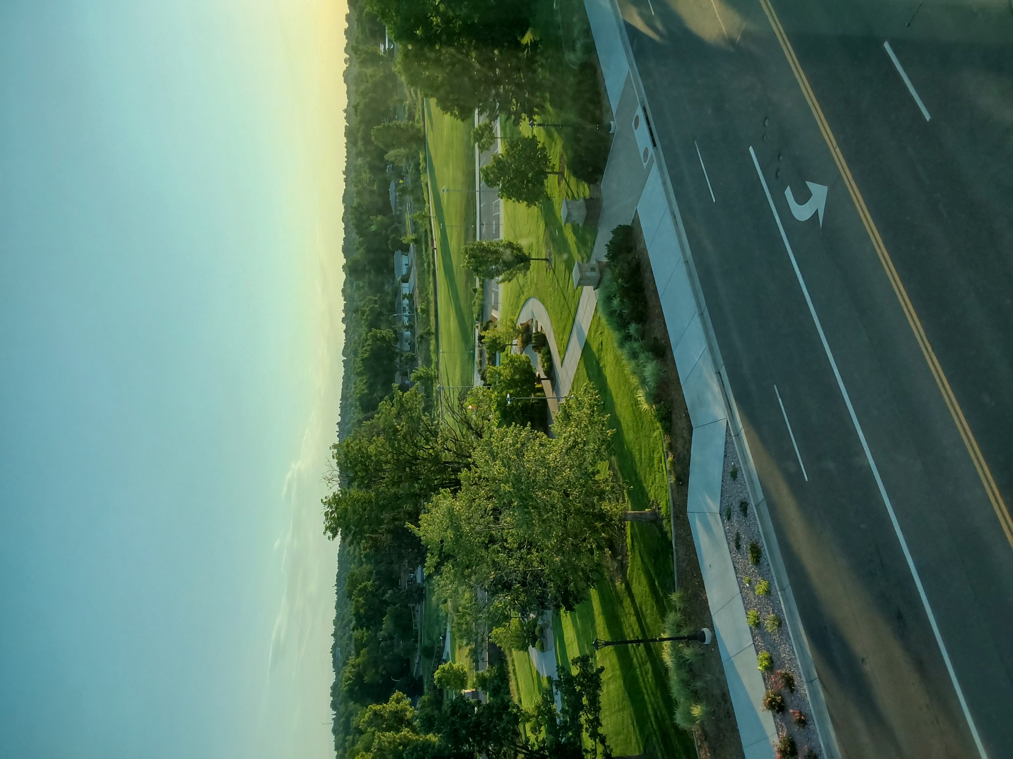 View out our window last year