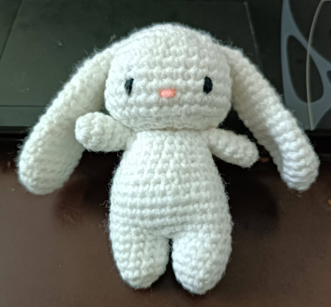 A little bunny that I just crocheted A little bunny that I just crocheted