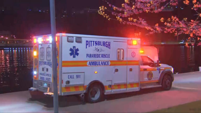 Ambulance in Pittsburgh Pennsylvania