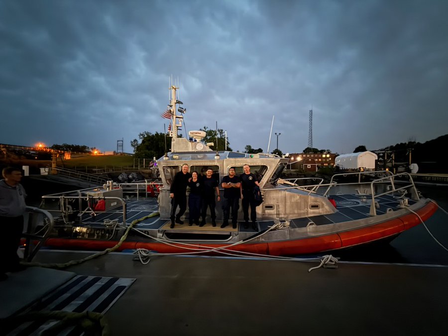 United States Coast Guard Great Lakes Ohio rescues 3 persons who were in Lake Erie United States Coast Guard Great Lakes Ohio rescues 3 persons who were in Lake Erie