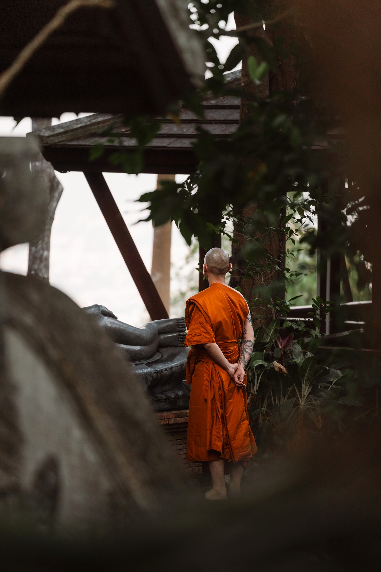 The young monk wanted the secrets of Zen handed to him
