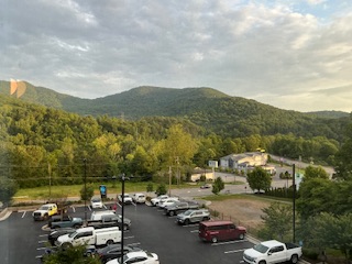 At my hotel, Asheville, North Carolina. Photo taken by and the property of FourWalls. At my hotel, Asheville, North Carolina. Photo taken by and the property of FourWalls.
