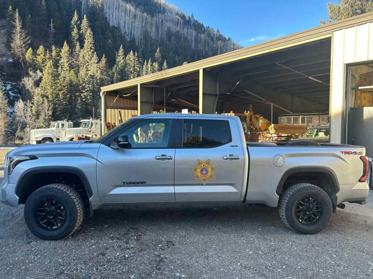 San Miguel County Sheriff's Office truck in Colorado San Miguel County Sheriff's Office truck in Colorado