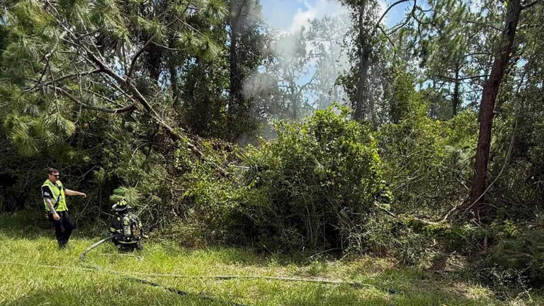 Accident scene in Volusia County Florida on Friday morning Accident scene in Volusia County Florida on Friday morning