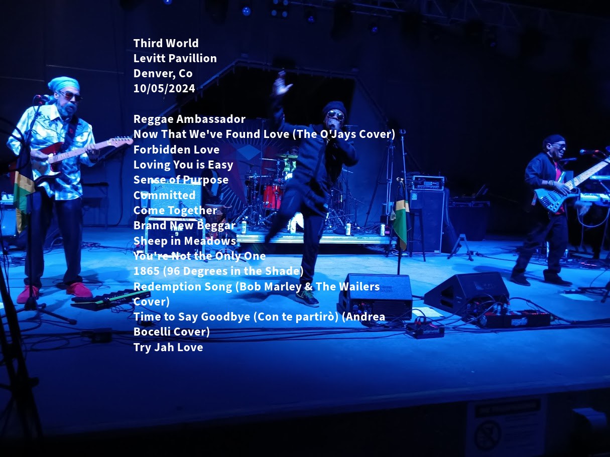 Third World at Levitt Pavilion 