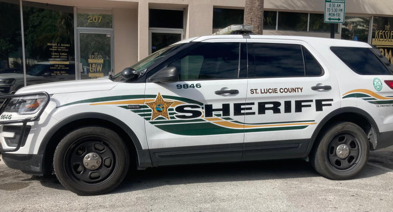 St. Lucie Sheriffs County police car in Florida St. Lucie Sheriffs County police car in Florida