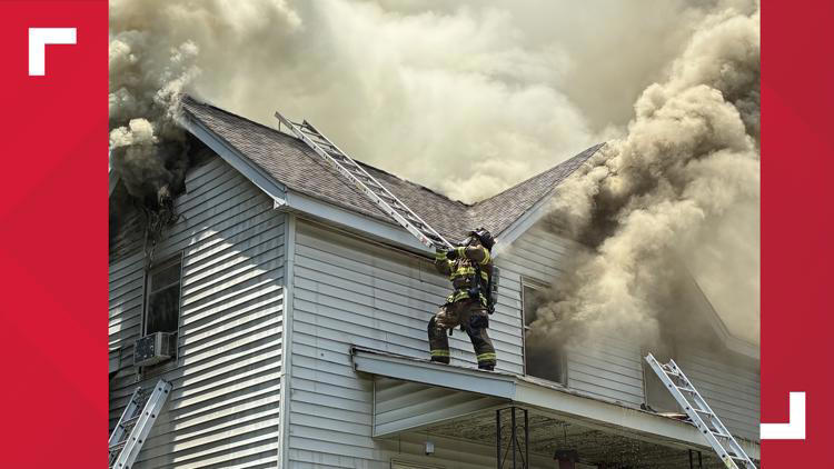 Fire in Gainesville Georgia on Friday that was put out by firefighters Fire in Gainesville Georgia on Friday that was put out by firefighters