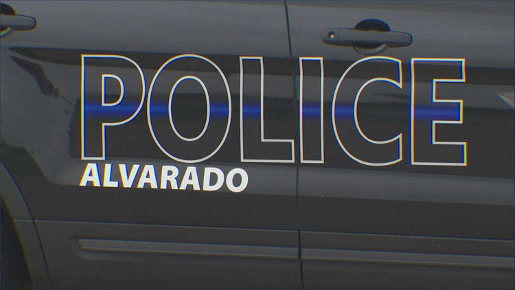 Image of an Alvardo Police Car in Texas Image of an Alvardo Police Car in Texas