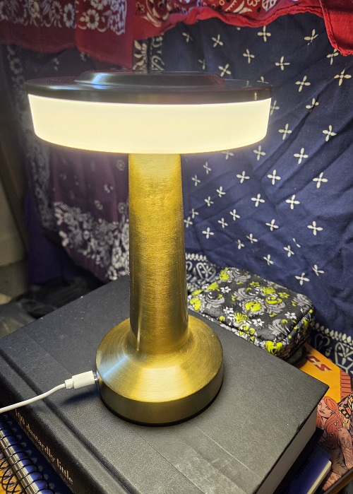 my new touch lamp