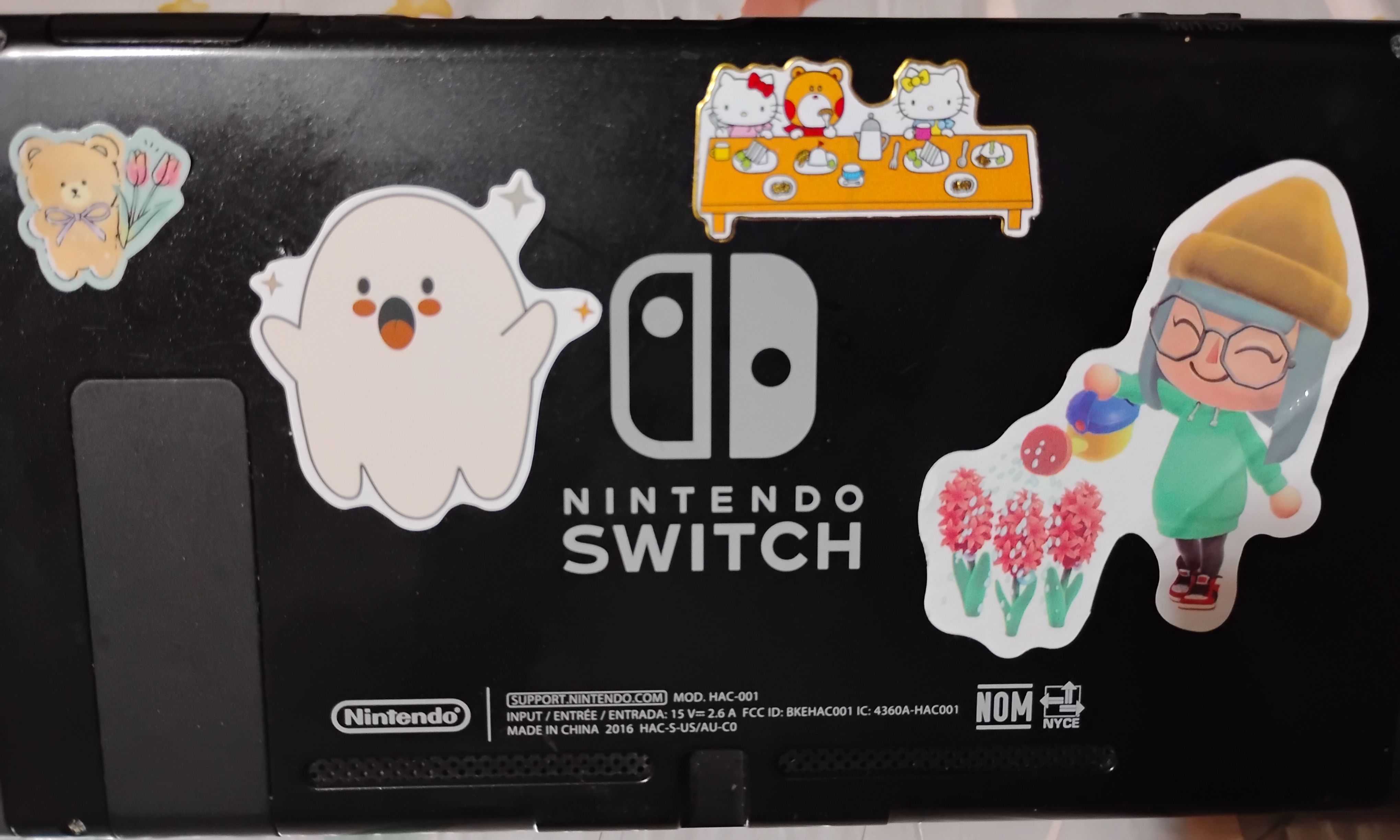 Photo Credit: I snapped this the other day after decorating my Nintendo Switch.