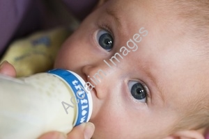 baby - drinking milk