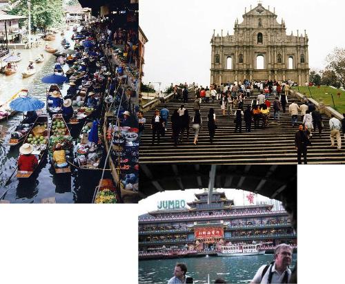 travel - Thailand, Macau and Hong Kong