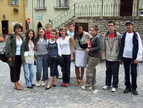 Petru Maior School1 - This is a photo with my classmates in school
