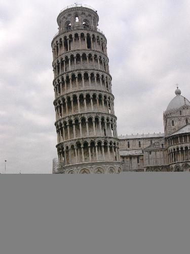 leaning tower of pisa  - one of the wonder of the world