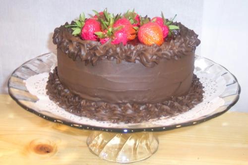 Chocolate and Strawberries - chocolate and strawberries