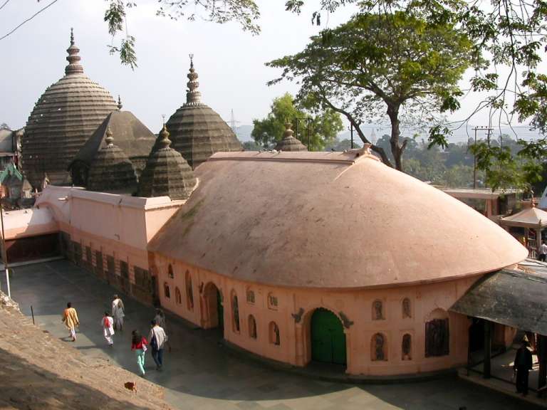 kamakhya temple - this is one of the most famous temple in india which is situated in guwahati,assam