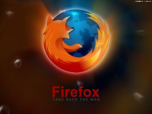Take back the web - My first wallpaper for spreadfirefox.com