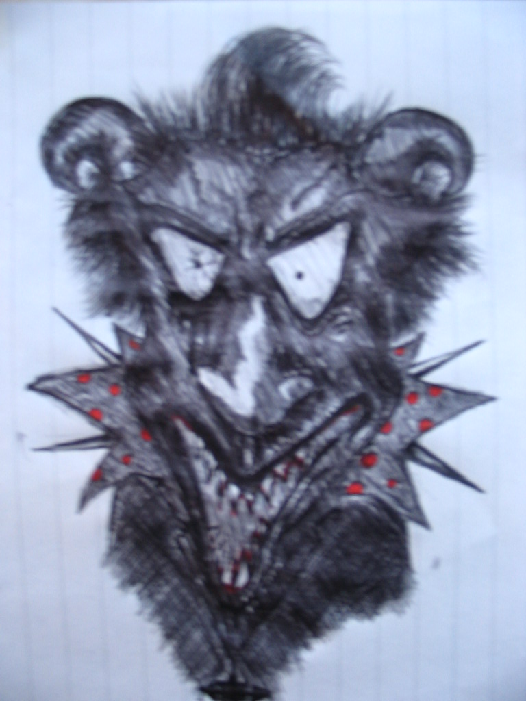 Boo! - Something i drew back in 11'th grade... i can't draw anything since then...