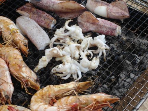 Penang Barbeque - After fishing and diving, we found an island great for some barbeque :-)