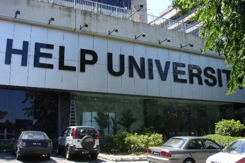 HELP University College - From the outside.